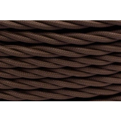 Провод ретро 3х2.5 матов. корич. (уп.150м) Bironi B1-435-72-150 Провод ретро 3х2.5 матов. корич. (уп.150м) Bironi B1-435-72-150