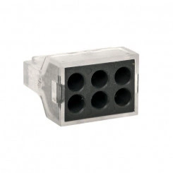 Клемма строительно-монтажная СМК 773-106 6-проводная 1.0-2.5кв.мм (уп.50шт) PROxima EKF plc-smk-106 Клемма строительно-монтажная СМК 773-106 6-проводная 1.0-2.5кв.мм (уп.50шт) PROxima EKF plc-smk-106