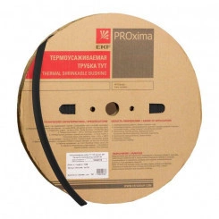 Трубка термоусадочная ТУТ нг 20/10 черн. (уп.100м) EKF tut-20-b Трубка термоусадочная ТУТ нг 20/10 черн. (уп.100м) EKF tut-20-b