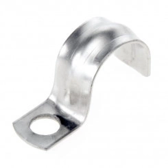 Скоба однолапковая СМО d16-17мм отв. d=6.5 мм метал. (уп.100шт) Промрукав PR08.3742 Скоба однолапковая СМО d16-17мм отв. d=6.5 мм метал. (уп.100шт) Промрукав PR08.3742