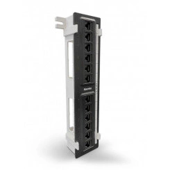 Патч-панель настенная кат.5E 12 портов RJ45 (8P8C) PPW-12-8P8C-C5e с подставкой Hyperline 15379 Патч-панель настенная кат.5E 12 портов RJ45 (8P8C) PPW-12-8P8C-C5e с подставкой Hyperline 15379