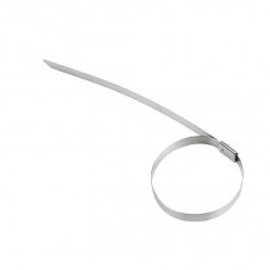 Хомут-стяжка стальной 400х7.9мм (уп.100шт) Rexant 07-0410-100 Хомут-стяжка стальной 400х7.9мм (уп.100шт) Rexant 07-0410-100