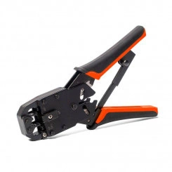 Кримпер многофункциональный с 3-мя смен. модулями для обжима RJ-45 RJ-12 RJ-11 КВТ 79759 Кримпер многофункциональный с 3-мя смен. модулями для обжима RJ-45 RJ-12 RJ-11 КВТ 79759