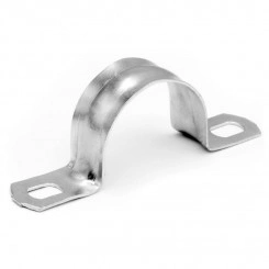 Держатель оцинкованный двусторонний d10мм с крепежными отверстиями 8.5х6мм DKC H10DH8.5X6