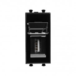 Розетка USB 1мод. Avanti "Черный квадрат" тип А-А модульная DKC 4402401