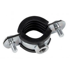 Хомут стальной 1/2дюйма (20-24мм) с уплотнителем EKF hsu1012 Хомут стальной 1/2дюйма (20-24мм) с уплотнителем EKF hsu1012