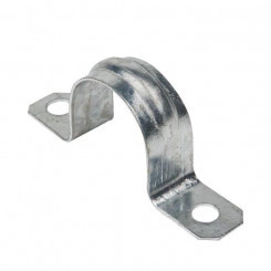 Скоба крепежная двухлапковая d25-26мм метал. (уп.100шт) EKF sm-2-25-26 Скоба крепежная двухлапковая d25-26мм метал. (уп.100шт) EKF sm-2-25-26