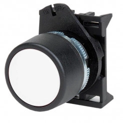 Кнопка без фикс. плоская бел. DKC ABHTR5