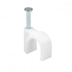 Скоба крепежная круглая 10мм (уп.50шт) EKF plcn-sr-10