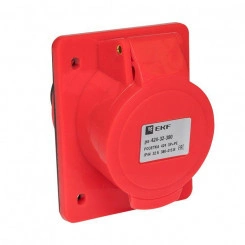 Розетка скрыт. уст. 32А 380В 3P+E IP44 (424) EKF ps-424-32-380 Розетка скрыт. уст. 32А 380В 3P+E IP44 (424) EKF ps-424-32-380