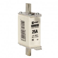 Вставка плавкая ППН-33 100/25А габарит 00C PROxima EKF fus-33/100/25 Вставка плавкая ППН-33 100/25А габарит 00C PROxima EKF fus-33/100/25