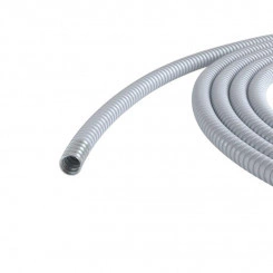 Металлорукав в ПВХ изоляции DN 10мм Dвн.10.0мм Dнар.14.0мм без протяжки сер. (уп.50м) DKC 6071R-010 Металлорукав в ПВХ изоляции DN 10мм Dвн.10.0мм Dнар.14.0мм без протяжки сер. (уп.50м) DKC 6071R-010