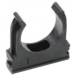 Держатель для труб (клипса) CF32 с защелкой черн. IEK CTA10D-CF32-K02-050 Держатель для труб (клипса) CF32 с защелкой черн. IEK CTA10D-CF32-K02-050