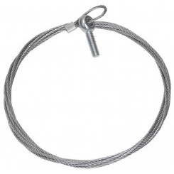 Трос стальной с рым-болтом М8 1м IEK CLP1M-SRB-2-8-01 Трос стальной с рым-болтом М8 1м IEK CLP1M-SRB-2-8-01