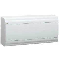 Бокс ЩРН-П-18 мод. навесной пластик IP41 PRIME бел. дверь IEK MKP82-N-18-WD-41-10