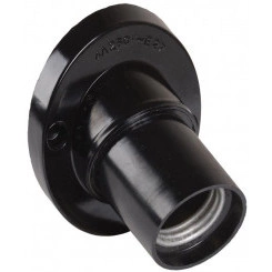 Патрон электрич. E27 Пкб27-04-К31 угловой настенный карболит. черн. (инд. упак.) IEK EPK13-04-02-K01