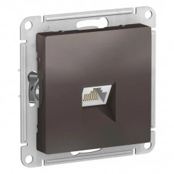 Розетка компьютерная AtlasDesign RJ45 кат.6A механизм мокко SE ATN000686 Розетка компьютерная AtlasDesign RJ45 кат.6A механизм мокко SE ATN000686