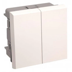 Переключатель проходной 2-кл. 2мод. Праймер 10А IP20 ВК4-22-00-П бел. IEK CKK-40D-PD2-K01 Переключатель проходной 2-кл. 2мод. Праймер 10А IP20 ВК4-22-00-П бел. IEK CKK-40D-PD2-K01