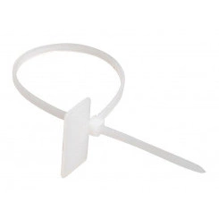 Хомут кабельный ХП1 3х150 нейл. бел. с таб. 25х15 (уп.100шт) IEK UHH61-3-150-100 Хомут кабельный ХП1 3х150 нейл. бел. с таб. 25х15 (уп.100шт) IEK UHH61-3-150-100