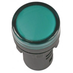 Лампа светосигнальная AD16DS d16мм 36В AC/DC зел. IEK BLS10-ADDS-036-K06-16