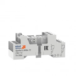 Розетка для реле OptiRel G RR94-74-230-7-V КЭАЗ 281171 Розетка для реле OptiRel G RR94-74-230-7-V КЭАЗ 281171