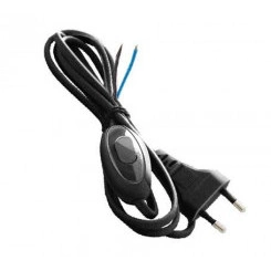 Шнур для бра ШВВП 2х0.75 с проходн. выкл. еврослот 1.7м черн. UNIVersal А1060 Ч Шнур для бра ШВВП 2х0.75 с проходн. выкл. еврослот 1.7м черн. UNIVersal А1060 Ч