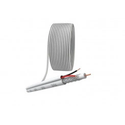 Кабель для аналогового видеонаблюдения KK-0.5-PVC ККСВ-2х0.5мм 200м бел. Эра Б0052740 Кабель для аналогового видеонаблюдения KK-0.5-PVC ККСВ-2х0.5мм 200м бел. Эра Б0052740