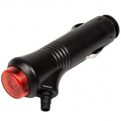 Штекер автоприкуривателя с кнопкой I=3А Rexant 16-0205 Штекер автоприкуривателя с кнопкой I=3А Rexant 16-0205