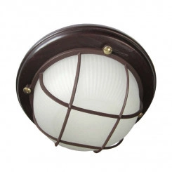 Светильник НПП 03-60-014 "Самарканд" 1302 IP65 круглый малый матов./корпус с решеткой дерево венге (инд. упак.) Элетех 1005500977 Светильник НПП 03-60-014 "Самарканд" 1302 IP65 круглый малый матов./корпус с решеткой дерево венге (инд. упак.) Элетех 1005500977