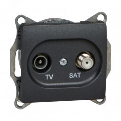Розетка GLOSSA TV-SAT оконечная 1DB механизм Розетка GLOSSA TV-SAT оконечная 1DB механизм