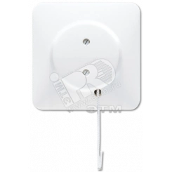 Выключатель шнуровой универсальный белый