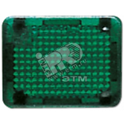 Окошко с символом для KO-клавиш зеленое без символа