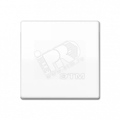 Клавиша для балансирного выключателя  термопласт  белая