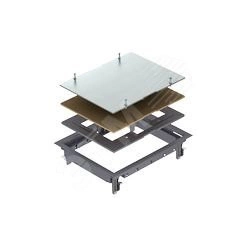 Ревизионный лючок ZES6-2 U (полиамид, серый) Ревизионный лючок ZES6-2 U (полиамид, серый)