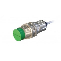 Датчик бесконтактный индуктивный двухпроводной АC/DC ВБИ-М30-91С-2351-З Расстояние срабатывания Sn: 15 мм Частота переключения: 10 Гц Материал корпуса: Латунь никелированная Диаметром 30 мм IP67 Кабель 2 м со штуцером (ПВС ХЛ 2х0,35 мм?+1х0,35 м