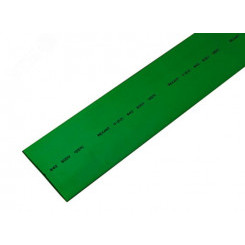 Термоусаживаемая трубка 40,0 20,0 мм, зеленая, упаковка 10 шт. по 1 м