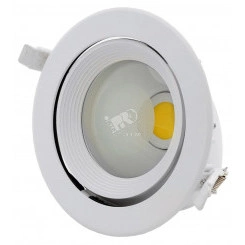 Светильник светодиодный ДВО-20Вт 2400Лм IP40 4250К поворотный теплый белый свет