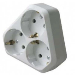 Разветвитель 3-м с заземл. (NEW) Makel 10001204 Разветвитель 3-м с заземл. (NEW) Makel 10001204