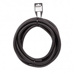 Труба автомобильная гофрированная ПП разрезная d12.7мм черн. (уп.5м) Rexant 15-1305 Труба автомобильная гофрированная ПП разрезная d12.7мм черн. (уп.5м) Rexant 15-1305