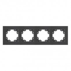 Рамка 4-м Афина универс. графит Universal A0046-Gr