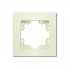 Рамка 1-м Афина сл. кость (ivory) Universal A0053-I