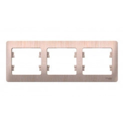 Рамка 3-пост. Glossa горизонт. сосна SE GSL001503 Рамка 3-пост. Glossa горизонт. сосна SE GSL001503