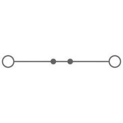 Клемма проходная UT 10 BU Phoenix Contact 3044188