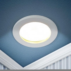 Светильник встраиваемый KL95 WH GX53 IP44 бел. Эра Б0055809 Светильник встраиваемый KL95 WH GX53 IP44 бел. Эра Б0055809