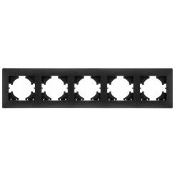 Рамка 5-м Bravo графит GUSI С1050-010 Рамка 5-м Bravo графит GUSI С1050-010