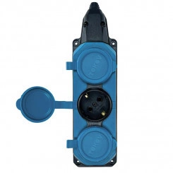 Колодка удлинителя 3-м с заземл. 16А IP44 каучук син. TOKOV TKE-C08-KK3-Z Колодка удлинителя 3-м с заземл. 16А IP44 каучук син. TOKOV TKE-C08-KK3-Z