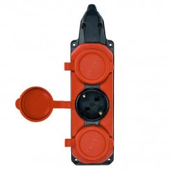 Колодка удлинителя 3-м с заземл. 16А IP44 каучук красн. TOKOV TKE-C13-KK3-Z Колодка удлинителя 3-м с заземл. 16А IP44 каучук красн. TOKOV TKE-C13-KK3-Z