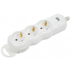 Колодка удлинителя 3-мест. с заземл. РПр03 IEK WYP10-D-KP-16-03-ZS-K01 Колодка удлинителя 3-мест. с заземл. РПр03 IEK WYP10-D-KP-16-03-ZS-K01