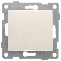 Выключатель перекрестный 1-кл. СП Bravo 10А 250В механизм беж. GUSI С10В7-003 Выключатель перекрестный 1-кл. СП Bravo 10А 250В механизм беж. GUSI С10В7-003