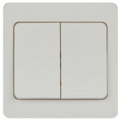 Выключатель 2-кл. СП Style 7-104-01 10А 250В IP20 бел. Intro Б0060617 Выключатель 2-кл. СП Style 7-104-01 10А 250В IP20 бел. Intro Б0060617